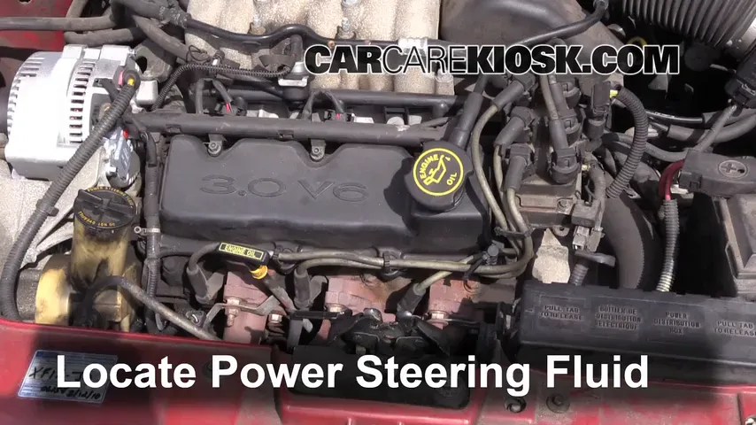 1999 Mercury Sable LS 3.0L V6 Sedan Power Steering Fluid